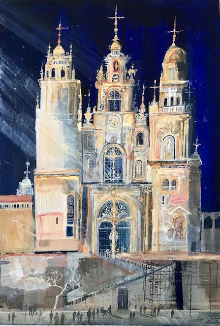 Emmie van Biervliet - Light on Santiago Cathedral