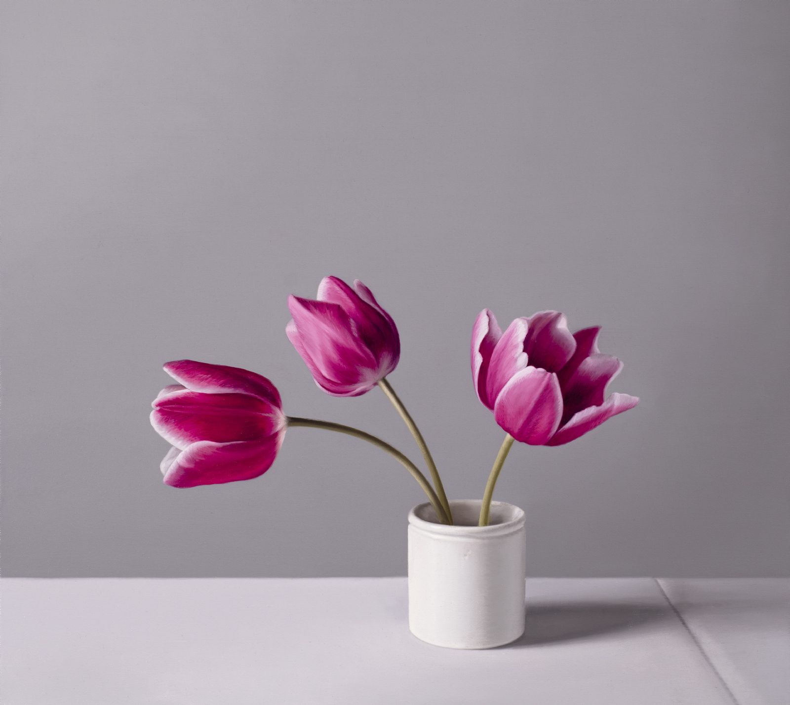 Jo Barrett - Still Life with Pink Tulips