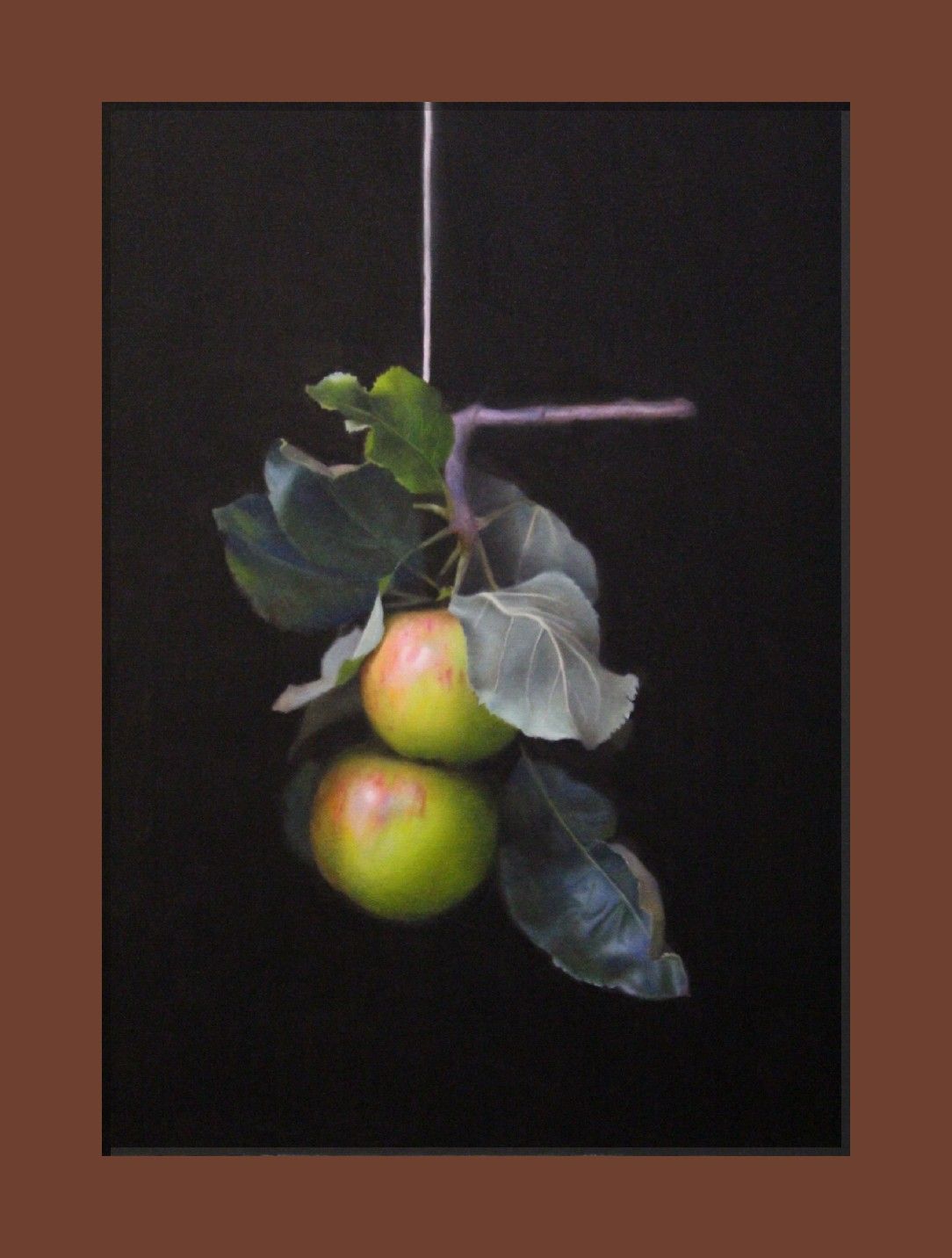 Two Apples by Chris Polunin