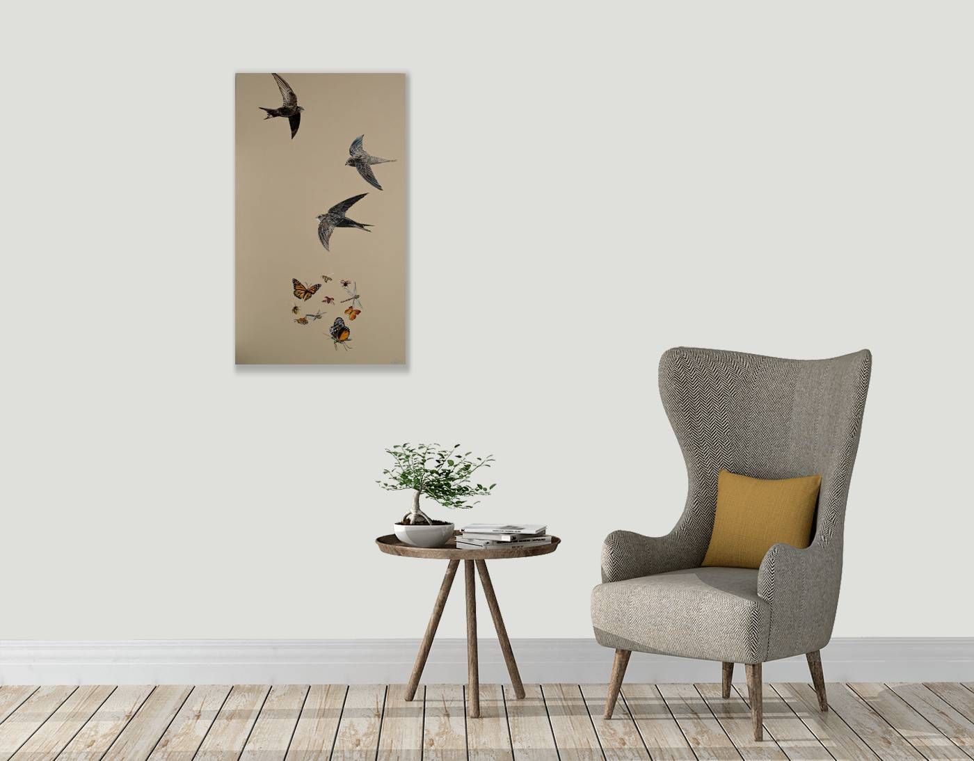 Gliding Swifts and Beautiful Insects by Natalie Toplass