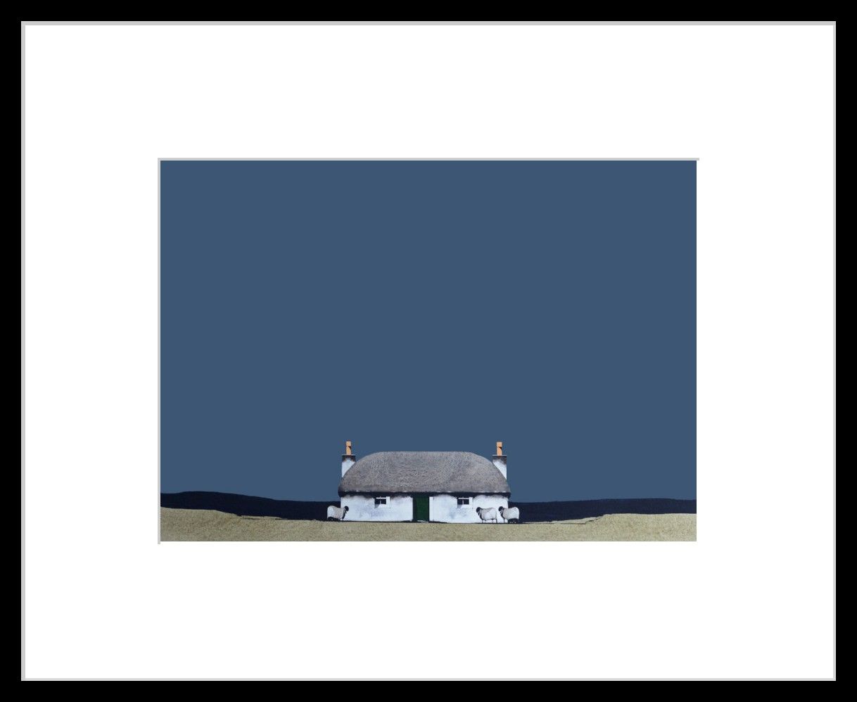 South Uist Cottage by Ron Lawson