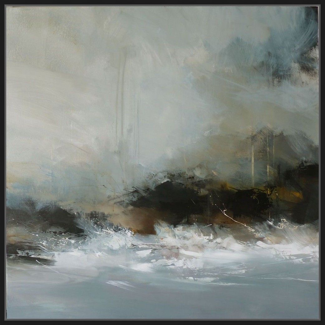 Turbulent, North Cornwall by Jenny Hirst