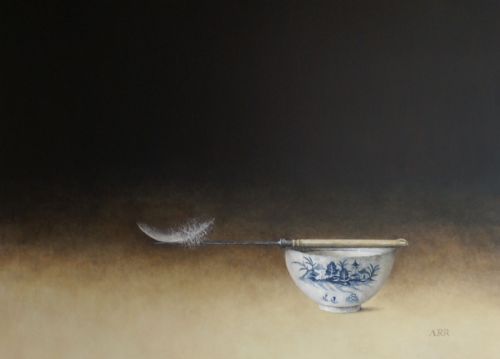 Alison Rankin - Chinese Bowl with Knife and Balancing Feather