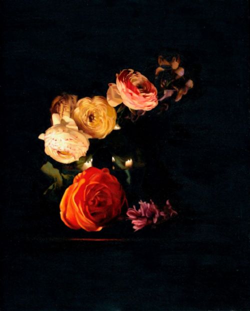 Chris Polunin - Flowers by Candlelight II