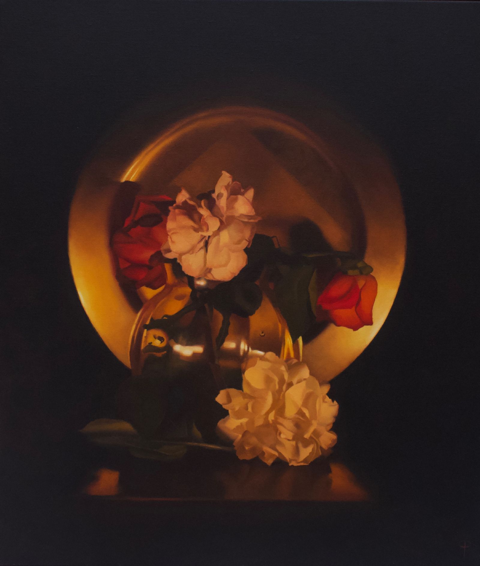 Flowers by Candlelight IV by Chris Polunin