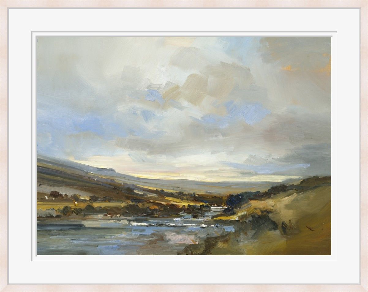 By a River on Dartmoor by David Atkins