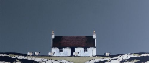 Old Cottage, Barra by Ron Lawson
