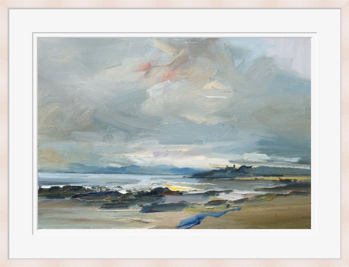 A Brisk Wind and an Incoming Tide, Cretshengan Bay, Scotland  by David Atkins