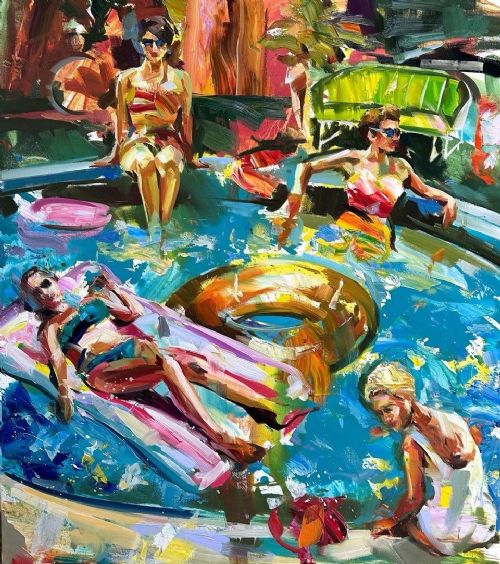 Poolside by Paul Wright