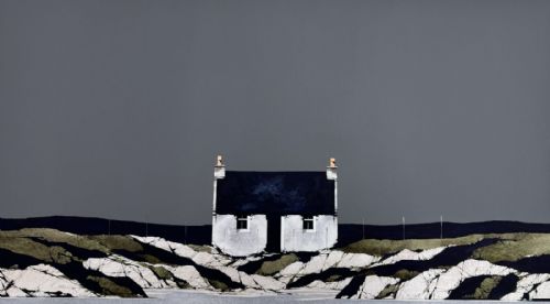 Hebridean Whitehouse by Ron Lawson