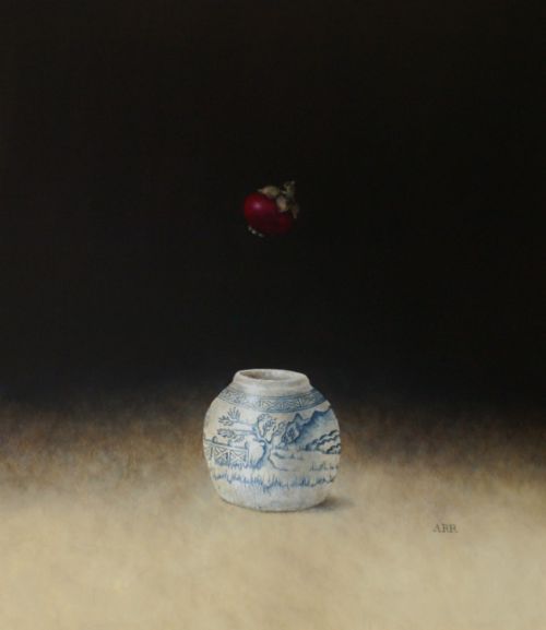 Alison Rankin -  Chinese Jar with Falling Mangosteen