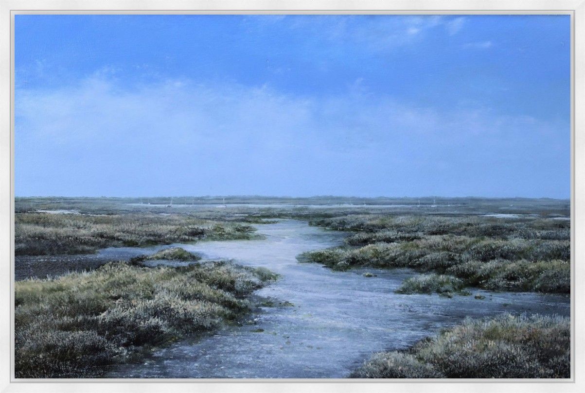 Day on the Salt Marshes by Garry Pereira