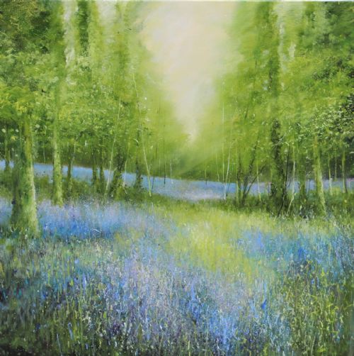 Garry Pereira - Early Morning in Bluebell Woods