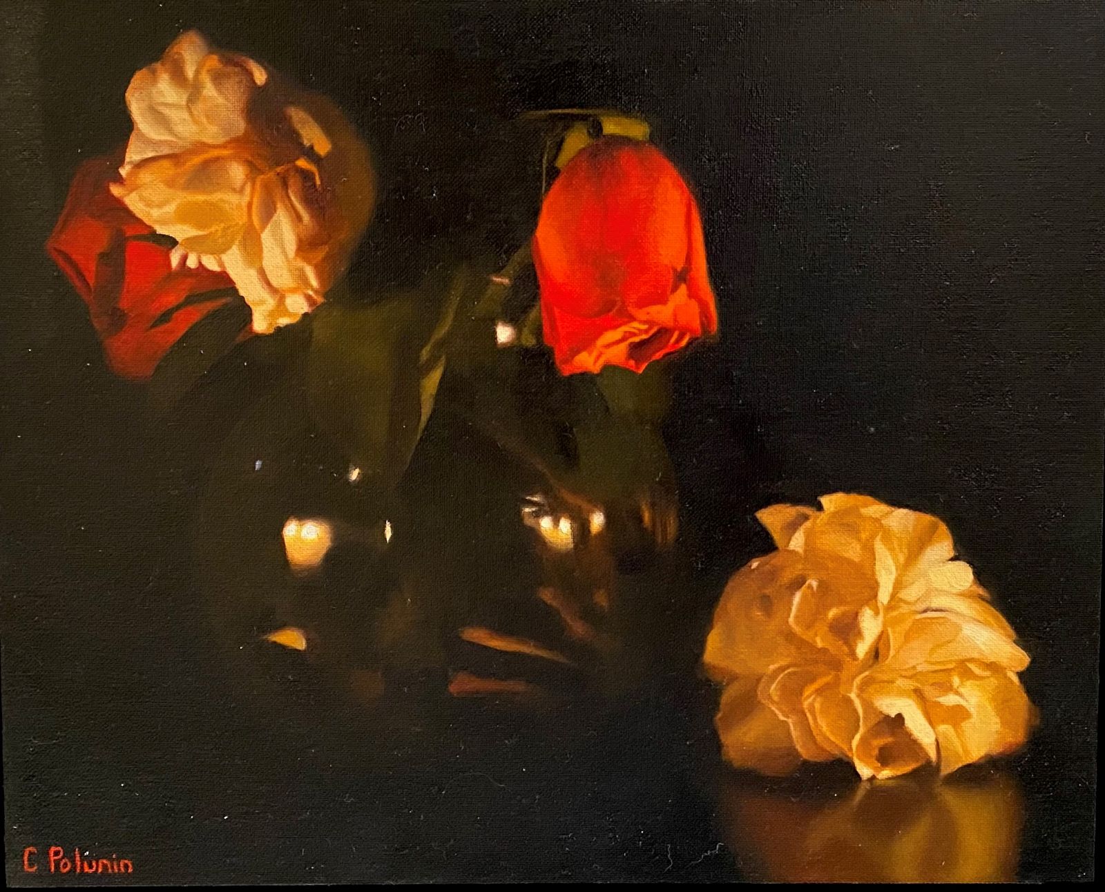 Chris Polunin - Flowers by Candlelight VI