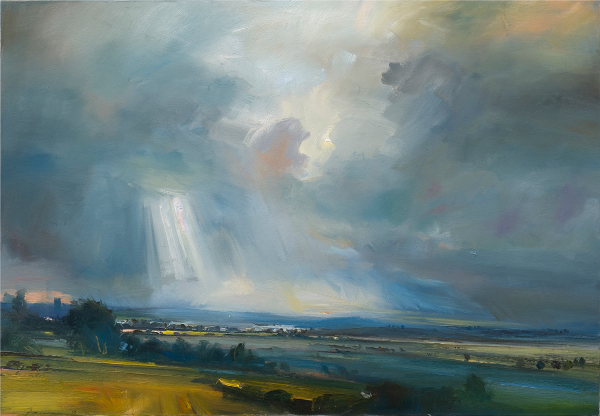 Landscape After a Storm, Dorset by David Atkins