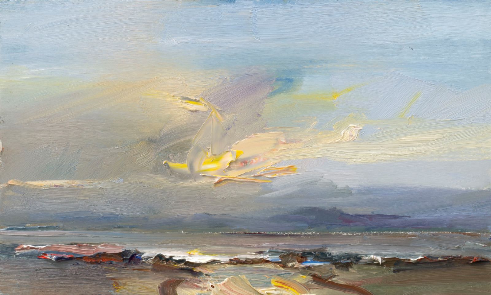 Looking Towards Islay at Sunset by David Atkins