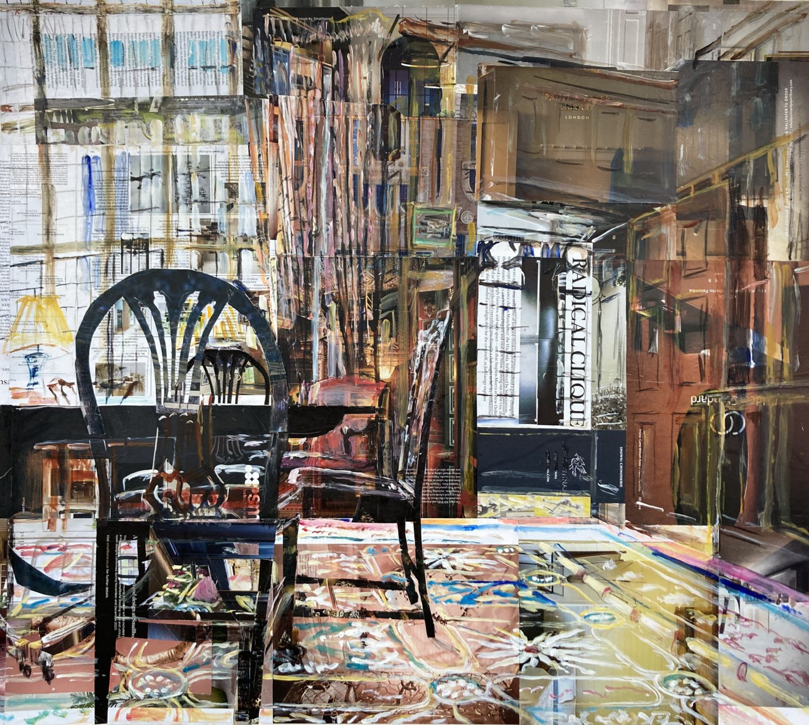 Merchant Taylor's Hall, Library (radical clique) by Alison Pullen