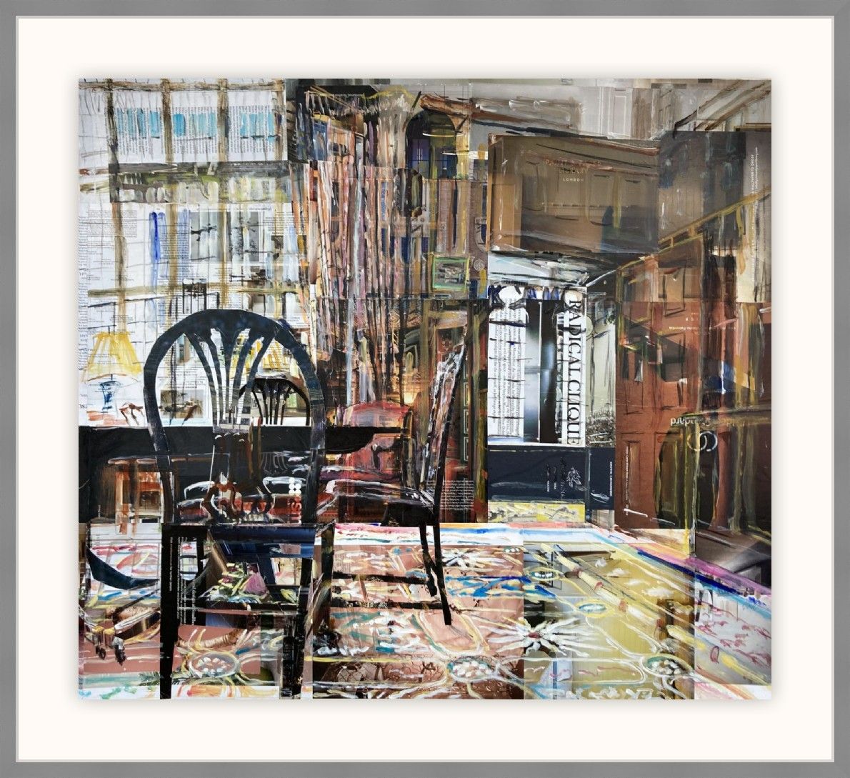 Merchant Taylor's Hall, Library (radical clique) by Alison Pullen