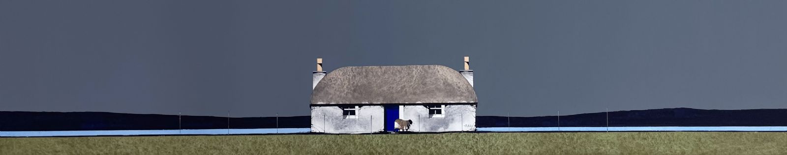 North Uist Croft House by Ron Lawson