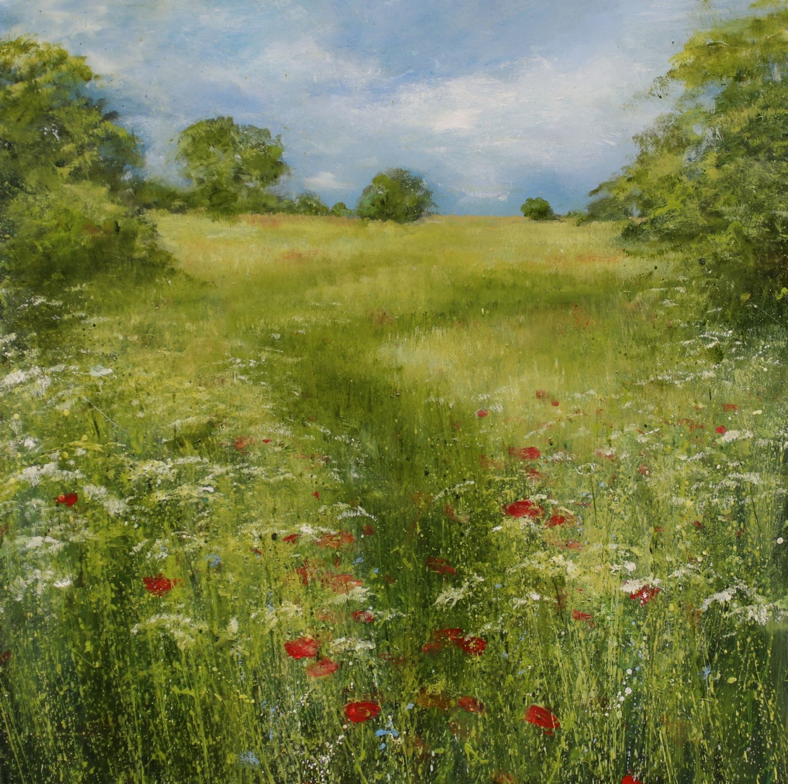 Poppies in the Meadow by Garry Pereira