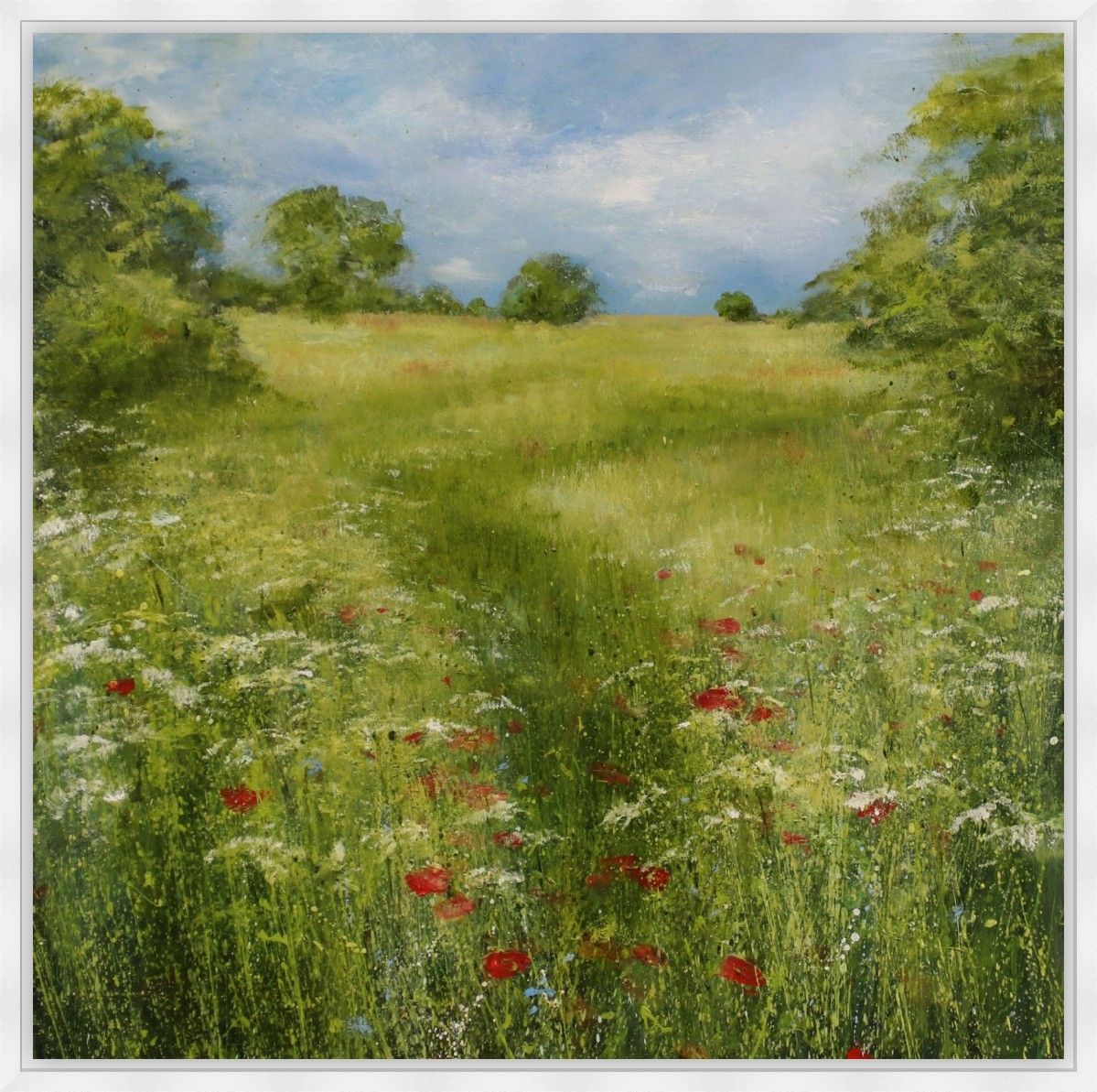 Poppies in the Meadow by Garry Pereira