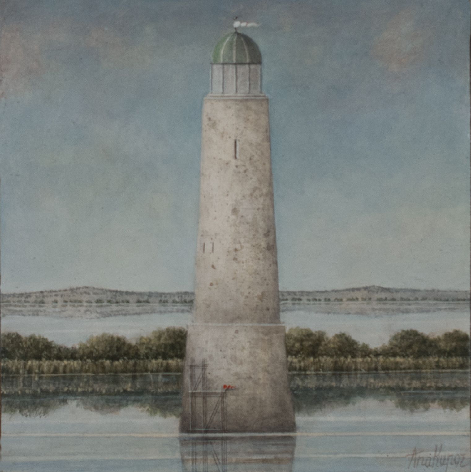 The Lighthouse by Ana  Kapor
