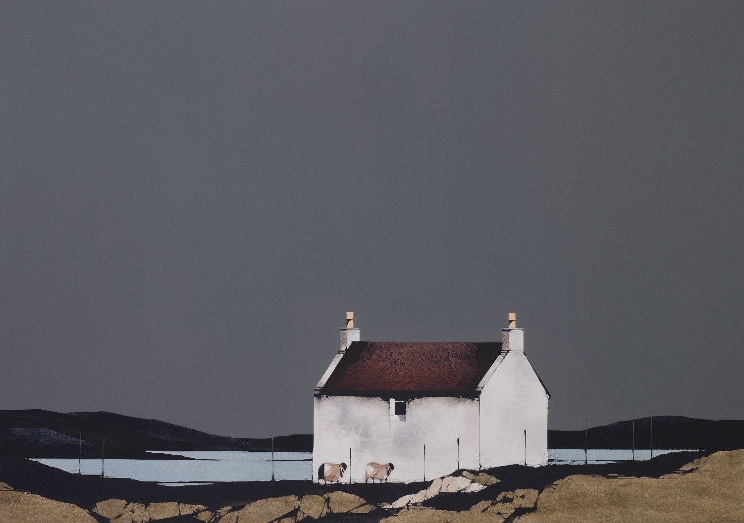 Uist Coast  by Ron Lawson