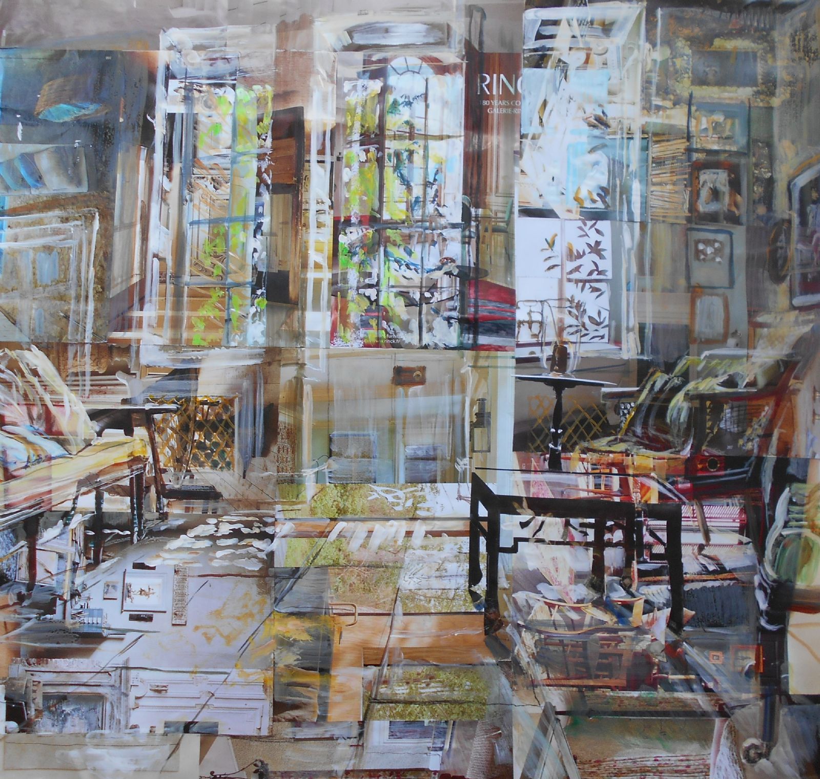 West Horsley Place, beside the Breakfast Room  by Alison Pullen