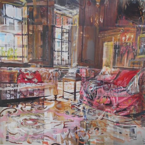 Alison Pullen - West Horsley Place, Red Taffeta Room (ace shades)