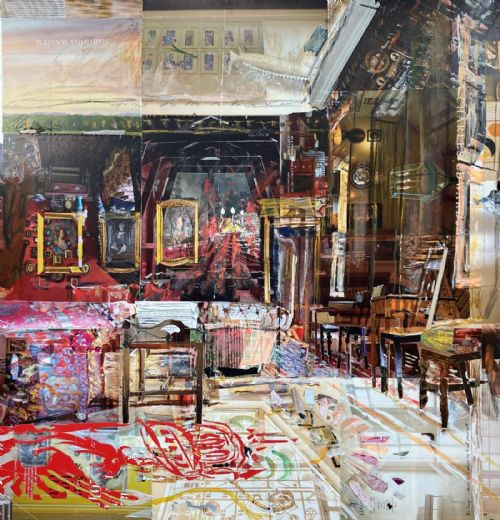 Alison Pullen - West Horsley Place, Red Taffeta Room (find yourself)