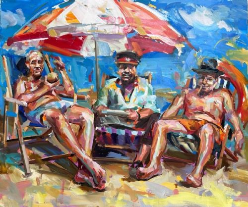 Yalta Beach Party by Paul Wright